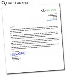 testimonial from an ubisan happy customer